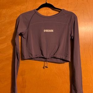 Gymshark cinch waist crop top